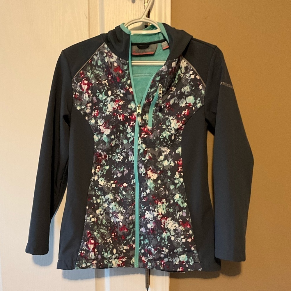 Free Country Youth Girl’s Sz XXL 14/16  Fleece Lined Long Sleeve Spring Jacket. - Picture 15 of 16